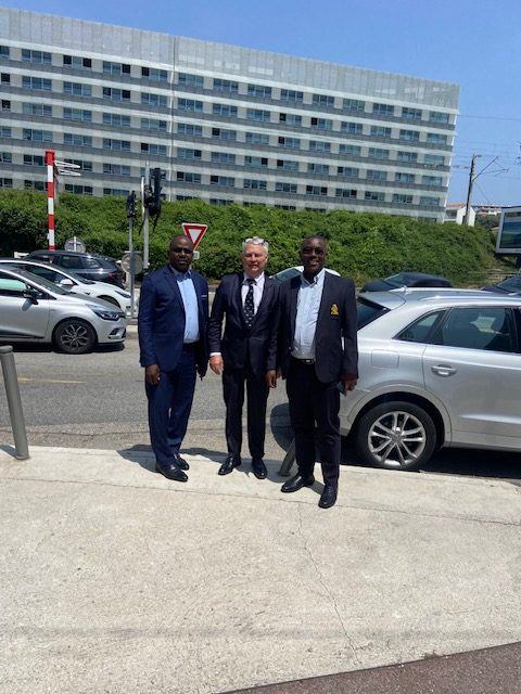 Acueil de membres de la délégation Ivoirienne à l'UNOC